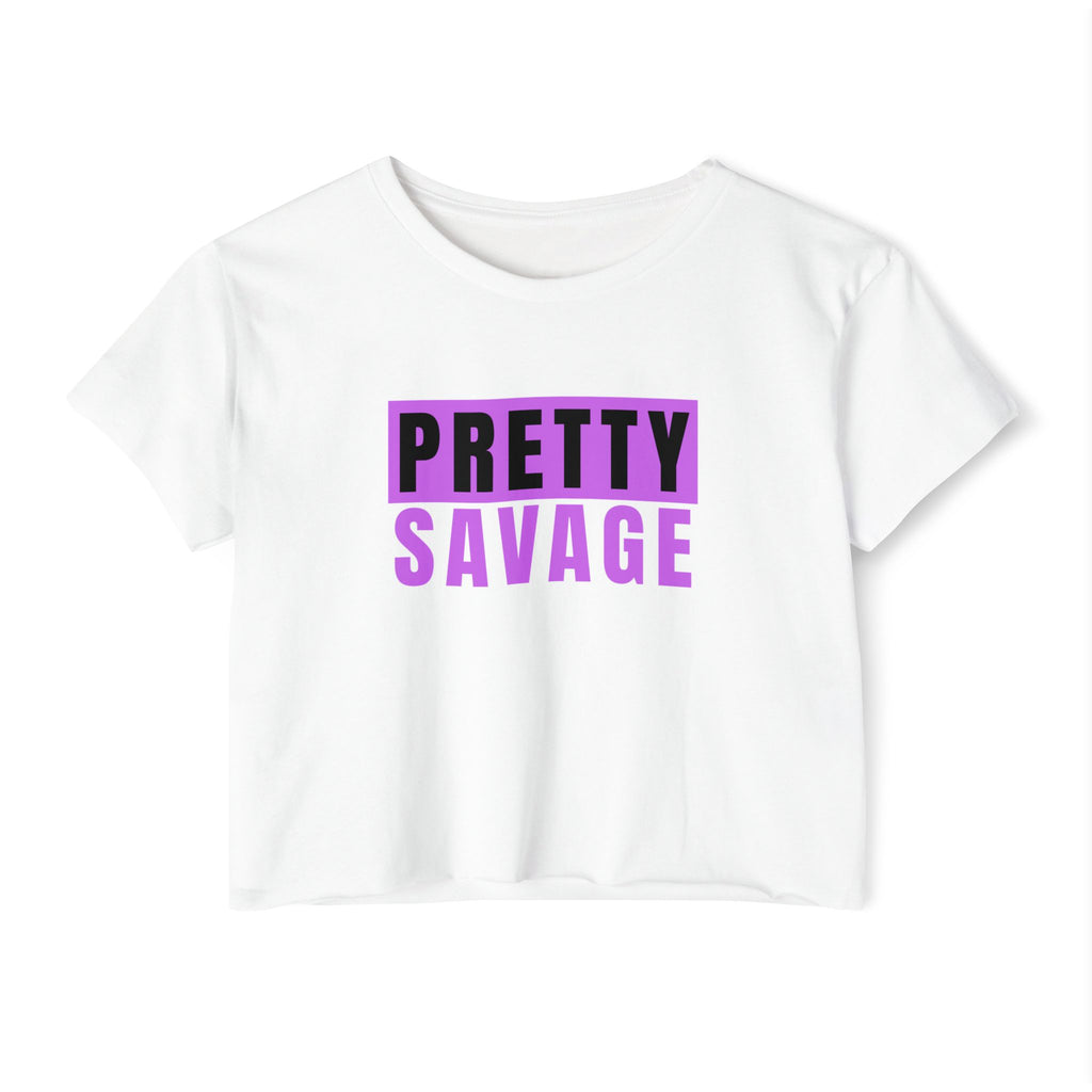 Pretty Savage Festival Crop Tee
