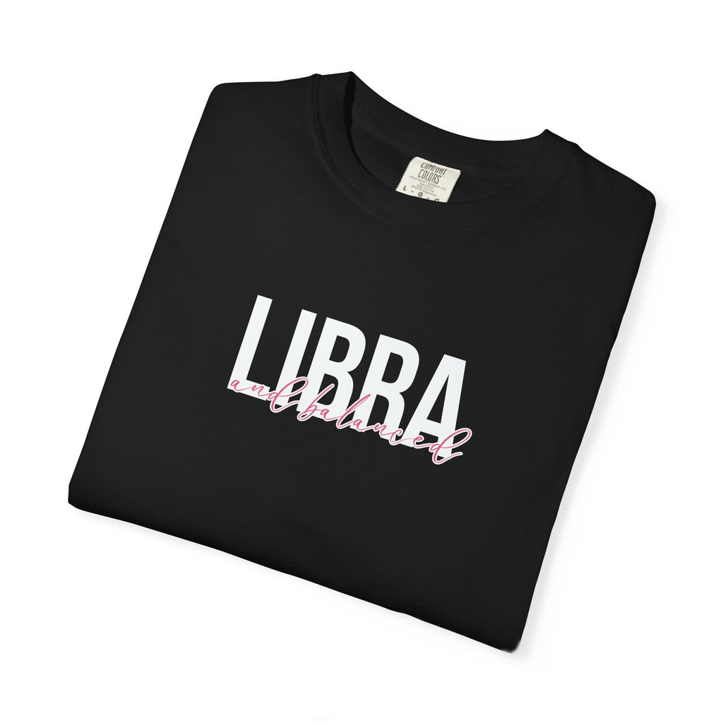 ♎ Libra and Balanced — Comfort Colors Tee
