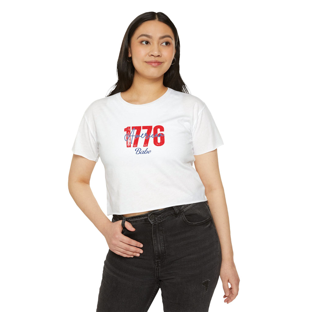 1776 American Babe Crop Top