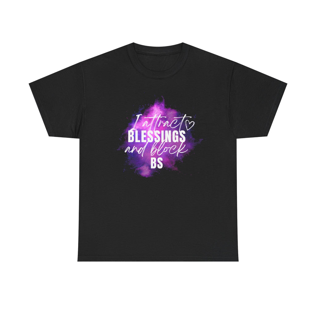 Attract Blessings, Block BS Tee