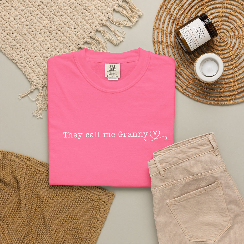 They Call Me Granny - Comfort Colors Tee