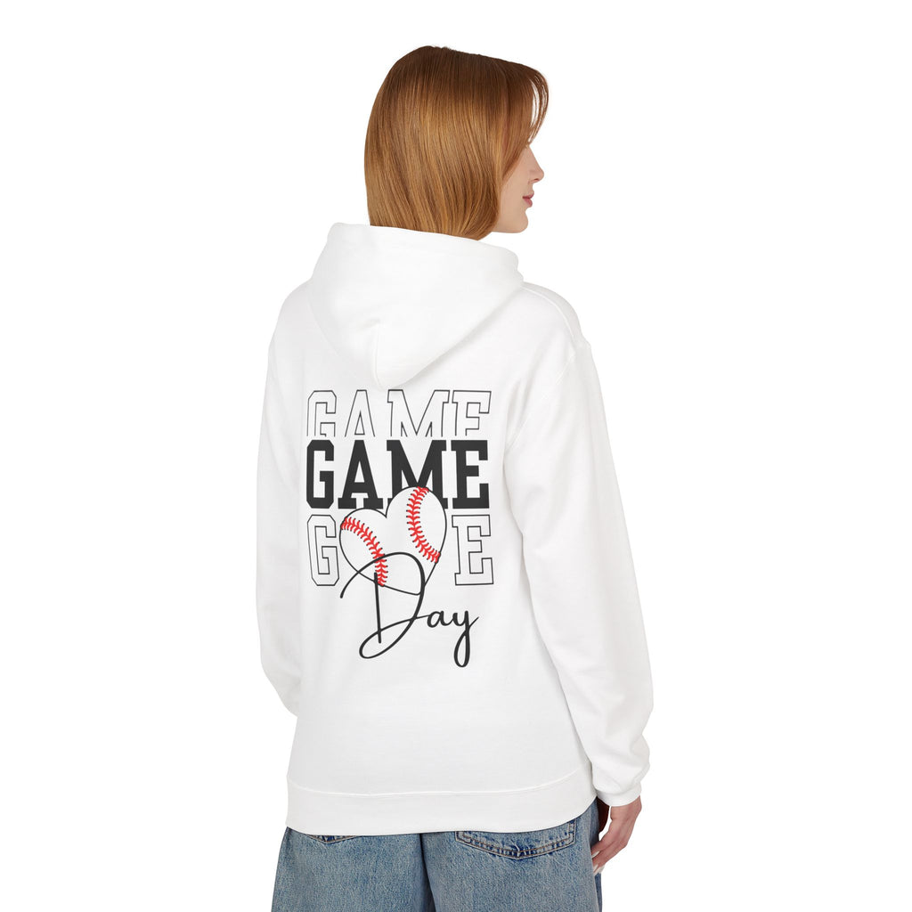 Baseball Midweight Softstyle Fleece Baseball Hoodie