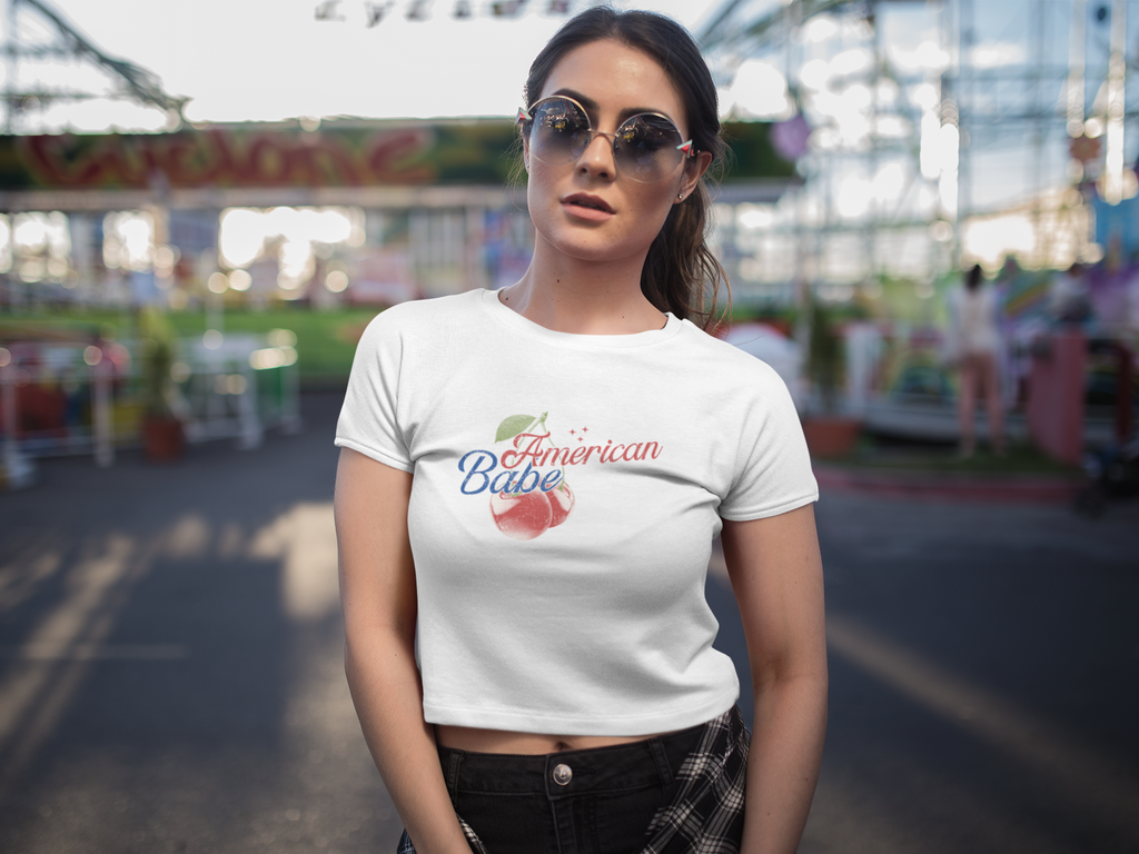 American Babe Crop Top | Festival Edition