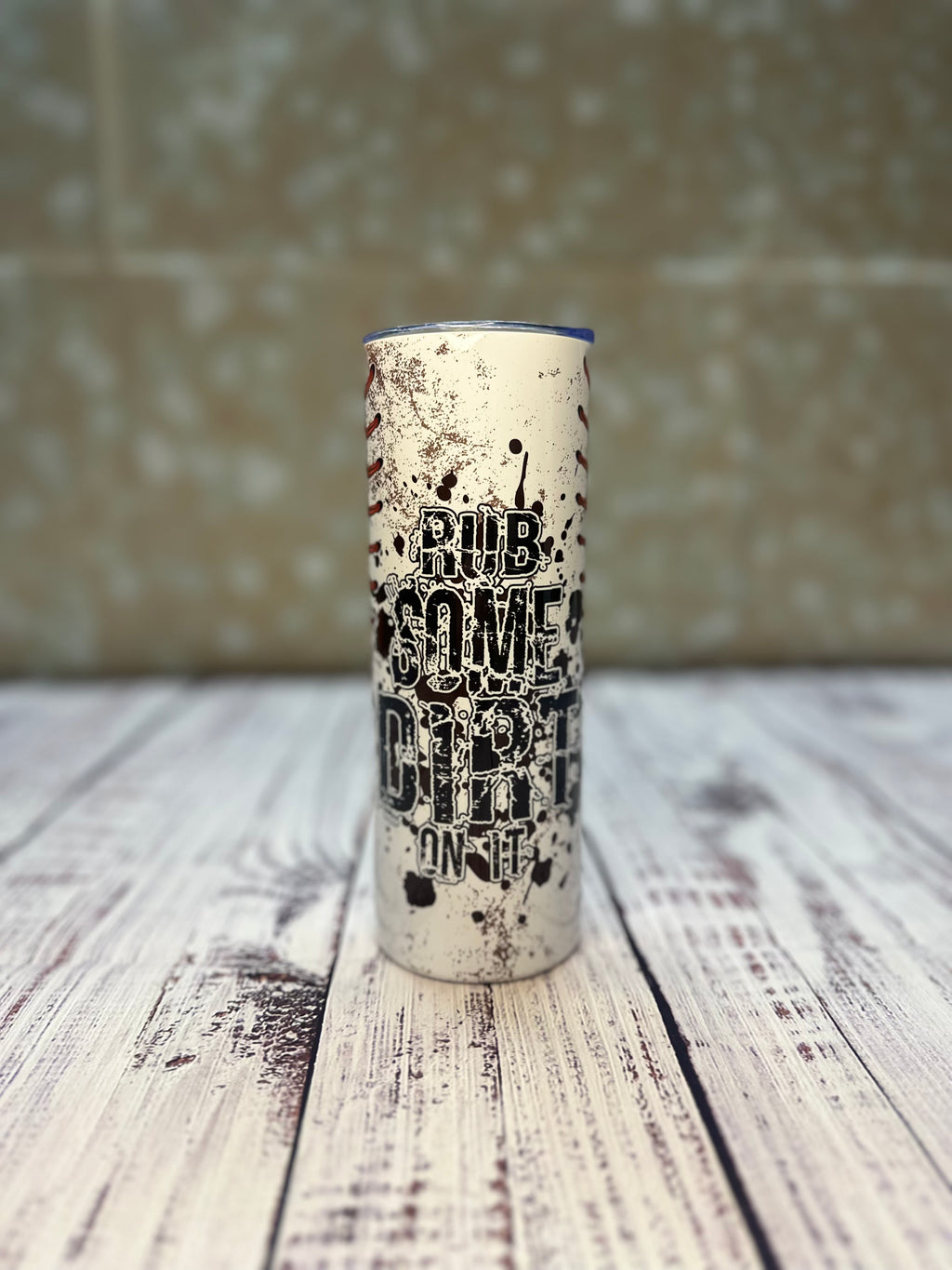 Baseball 20oz Stainless Steel Tumbler -Handmade