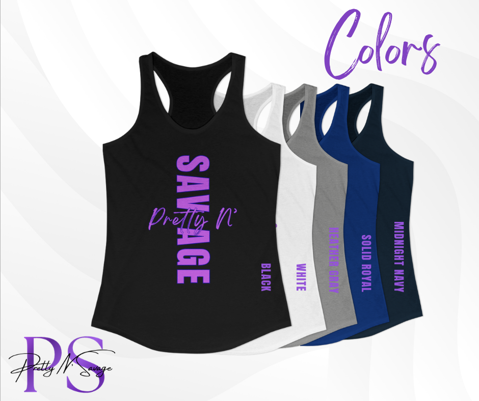 Pretty N' Savage Racerback Tank