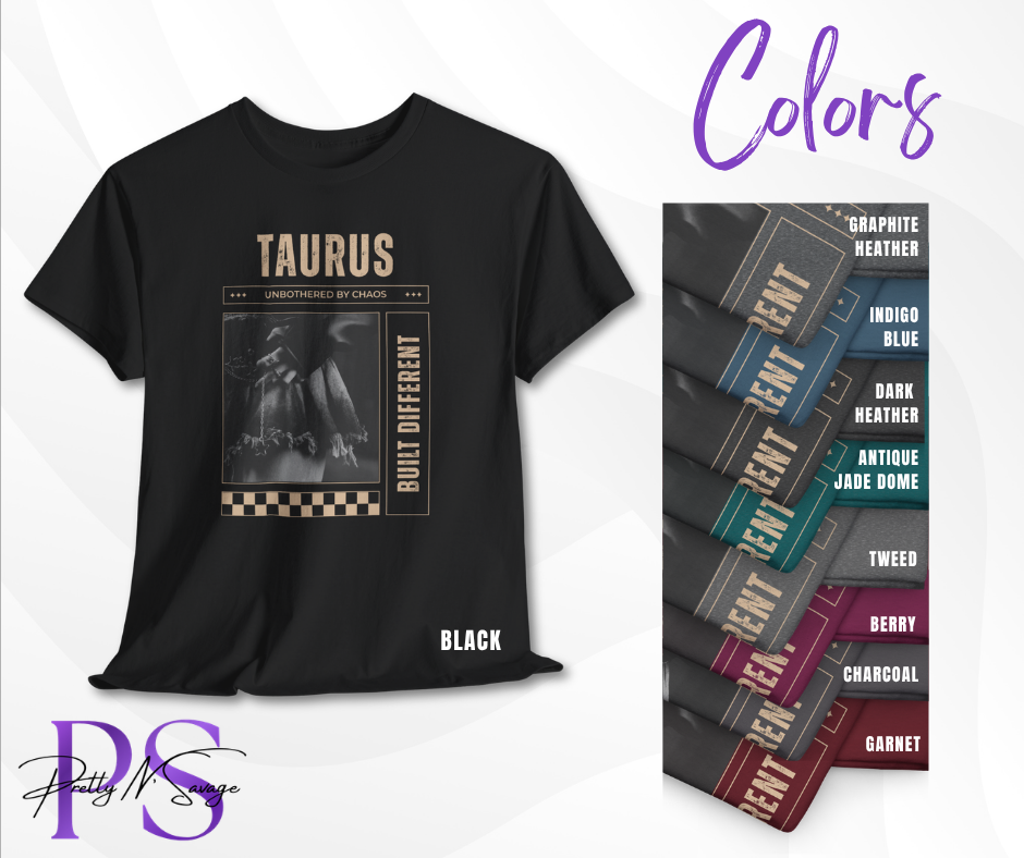Taurus "Unbothered By Chaos" Tee